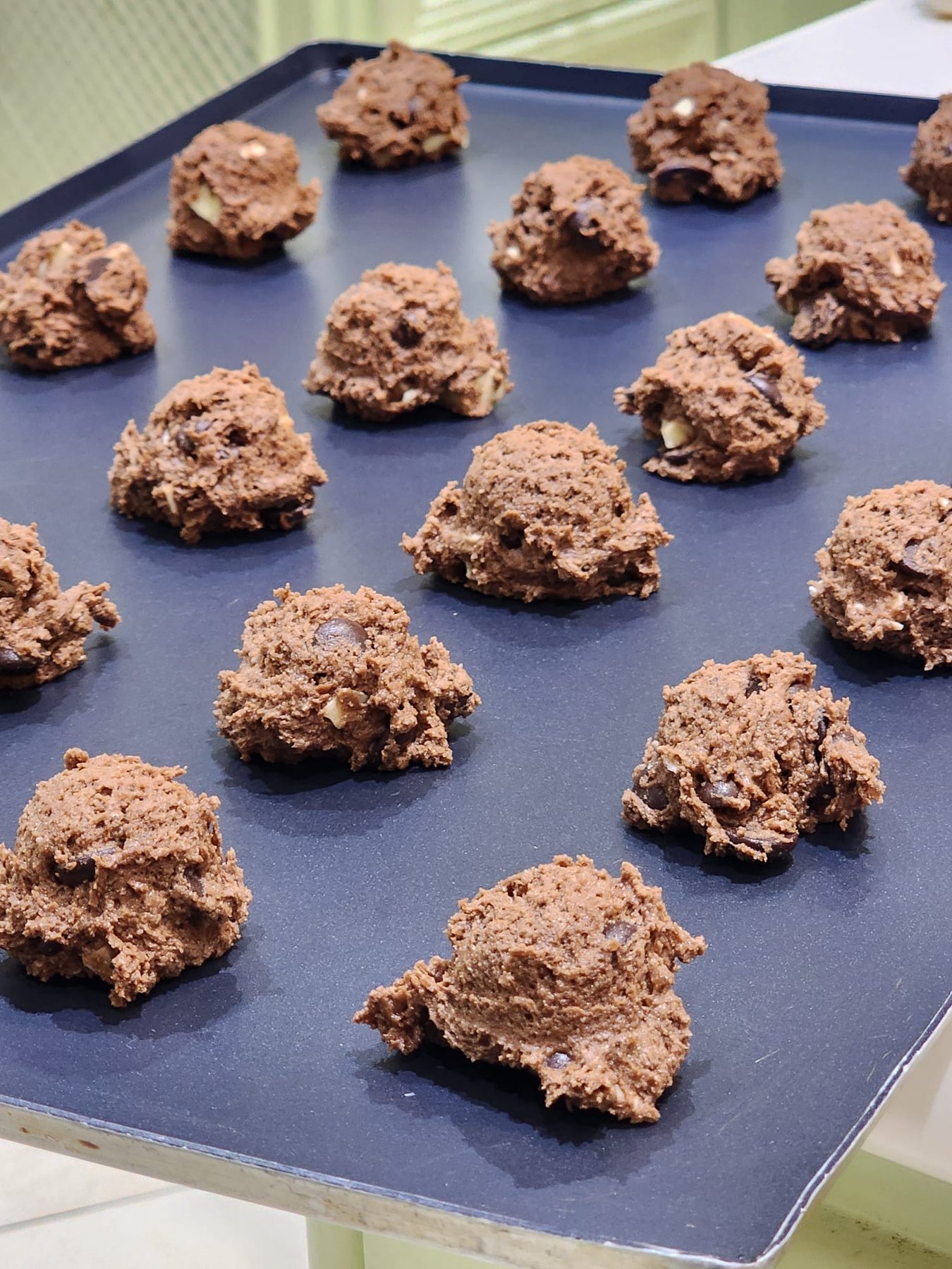 Chocolate cookie dough